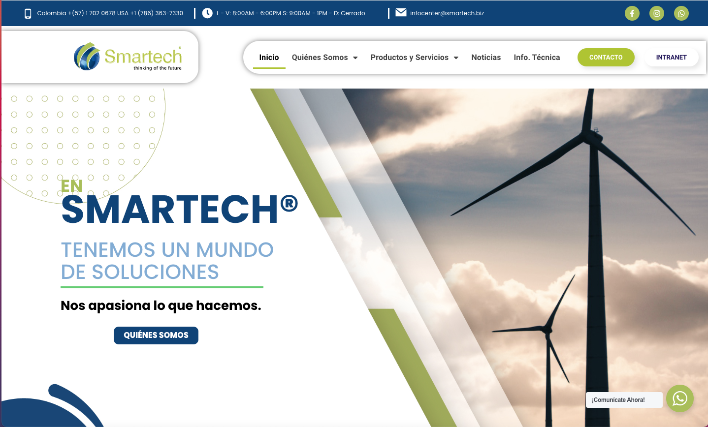 Diseño Web Smartech